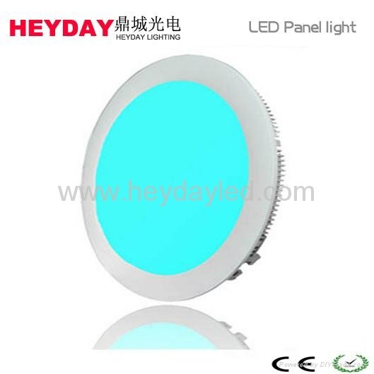 Ultra thin round led panel light 5w-20W 4