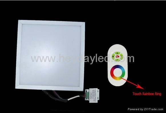 LED Panel Lights round square dimmable and RGB 4