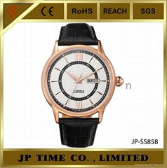 luxury OEM orginal Japan movement stainless steel watch