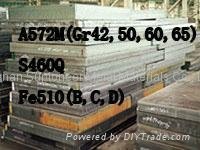 Low-alloy high-strength steel plate