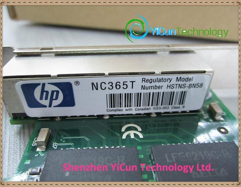 NC365T 593722-B21 4-port PCI-Express Ethernet Server Adapter  4