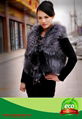 2013 Real Natural  Silver Fox Fur Vest