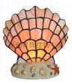 Tiffany shell lamp