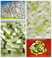 IQF/Frozen beveling scallion pieces 4cm 2