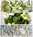 IQF/Frozen beveling scallion pieces 4cm 3