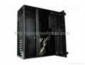 Wall Mounted 19" 300mm deep Rack Cabinet case 3