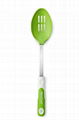 Nylon Utensil - Stainless Steel Shaft Nylon Slotted Spoon 2