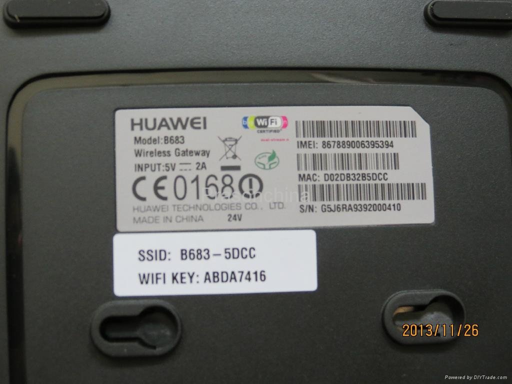 Huawei B683 MIFI Wifi Router Modem 21Mbit (DE Version, original Huawei)  3