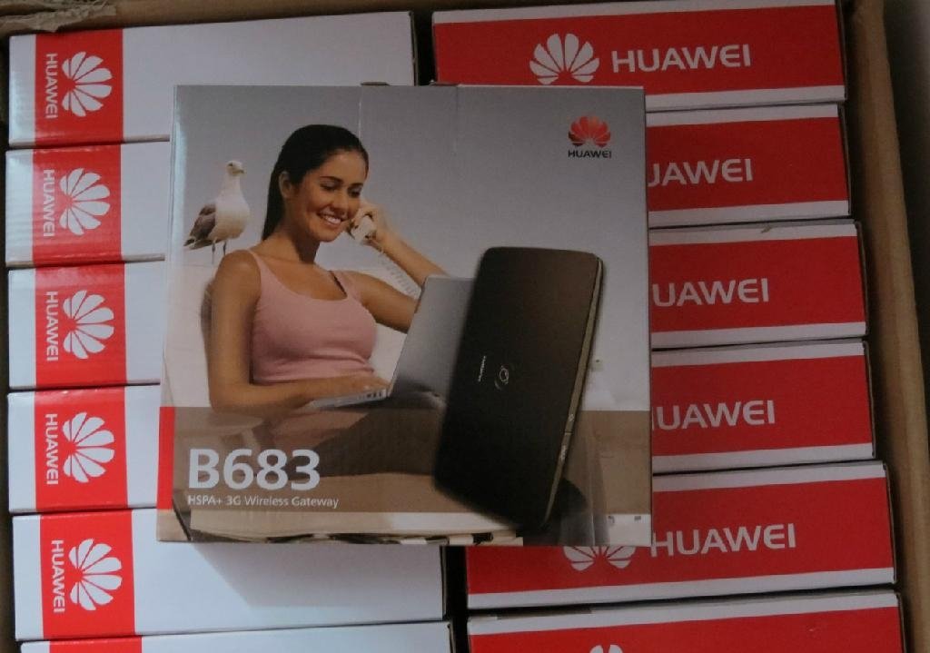 HUAWEI B683 3G Router SIM Card Slot with 4LAN Port 