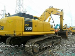 Used Hydraulic Komatsu Excavator (PC360-7)