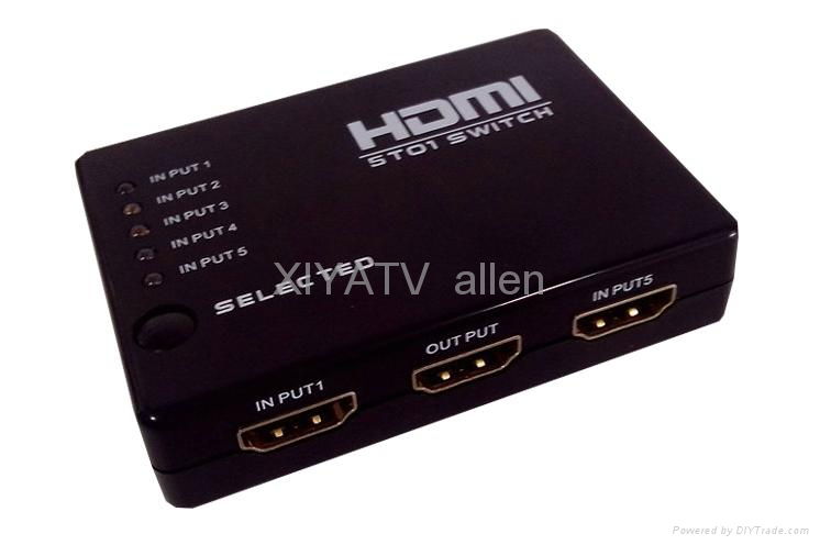 HDMI switcher 5*1 support 3D