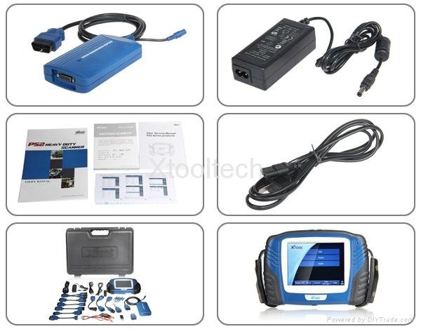 Xtool PS2 heavy duty scanner for multi-brand trucks 5