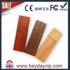 facotry wholesale wooden bammboo usb flash drive