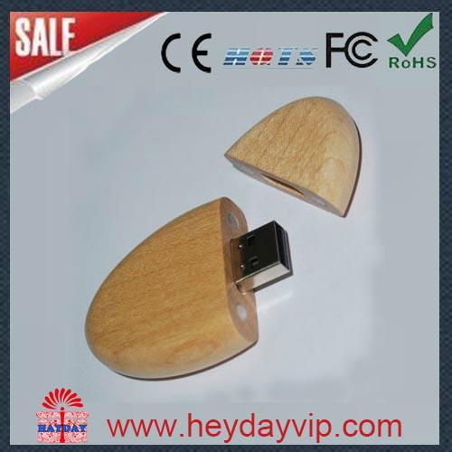facotry wholesale wooden bammboo usb flash drive 2