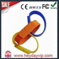 OEM silicon bracelet wristband usb flash drive 2