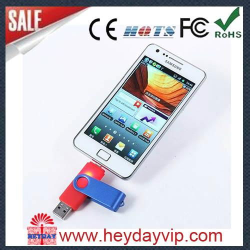 2014 new OTG usb flash drive for mobile