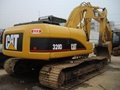 Used excavator caterpillar 320D 1