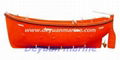 Open type free fall life boat 1