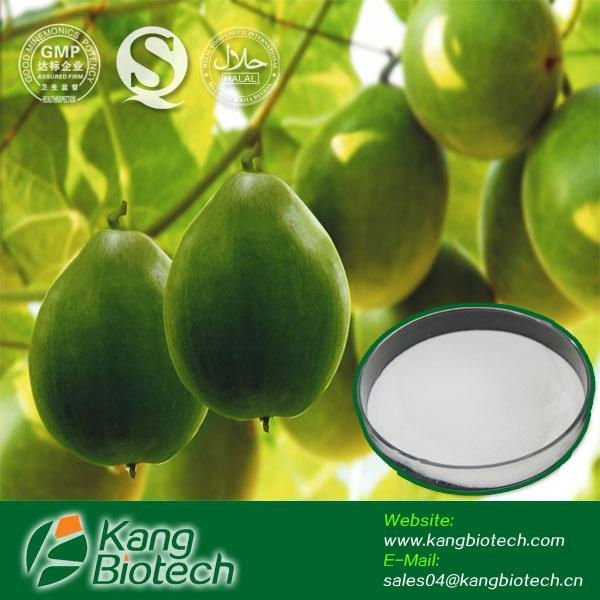 Natural Sweetener Monk Fruit Extract Mogroside V 25%