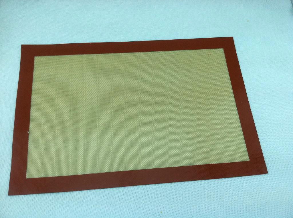  Hot sale! Silicone fiberglass baking mat 2