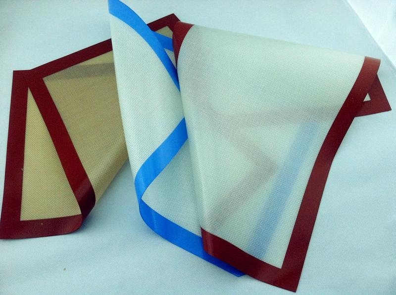silicone fiberglass baking mat sheet tray liner 420*280 3