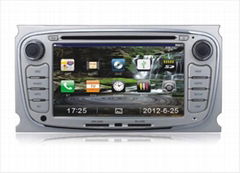 Sharing Digital AUTORADIO GPS car DVD Player with Radio RDS Virtual 6 CD disc 