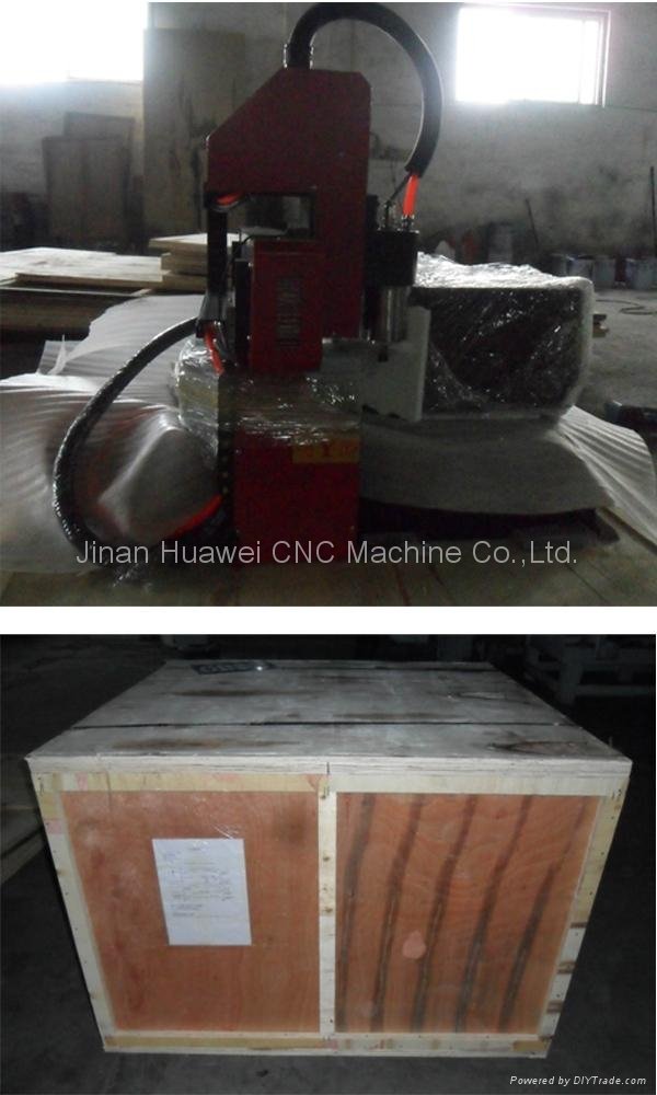 mini cnc router machine 600*400mm for advertising industry 2