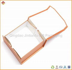  Orange Color Easy Durable Folding Gift Boxes Wholesale