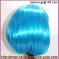 Ligh Blue bob wig 1