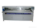 Air filter reciprocating knife pleating