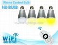 Wifi 6w e27 led bulb light 