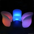 LED chairs rotomolding chairs