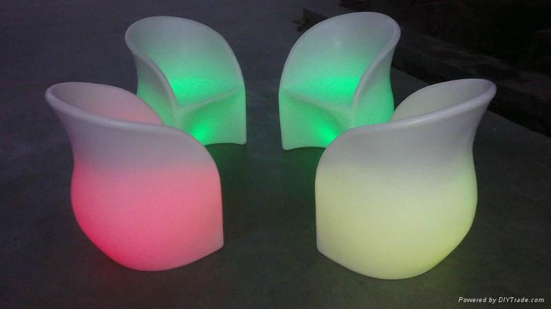 LED chairs rotomolding chairs 2