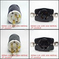 20A/30A 480V NEMA Locking Plug