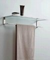 European modern style bathroom chrome towel racks