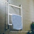 European modern style bathroom chrome wall mounted towel ladder 1