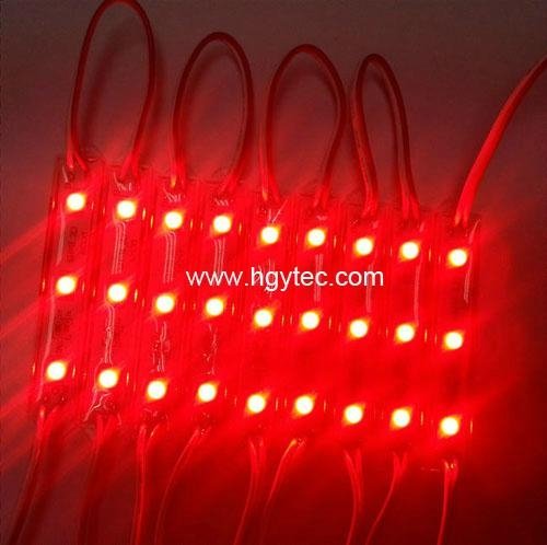 outdoor waterproof led module with 3leds 3