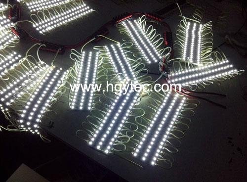 outdoor waterproof led module with 3leds 4