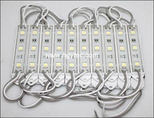 outdoor waterproof led module with 3leds 5