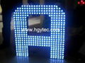 White color F8 led pixel light