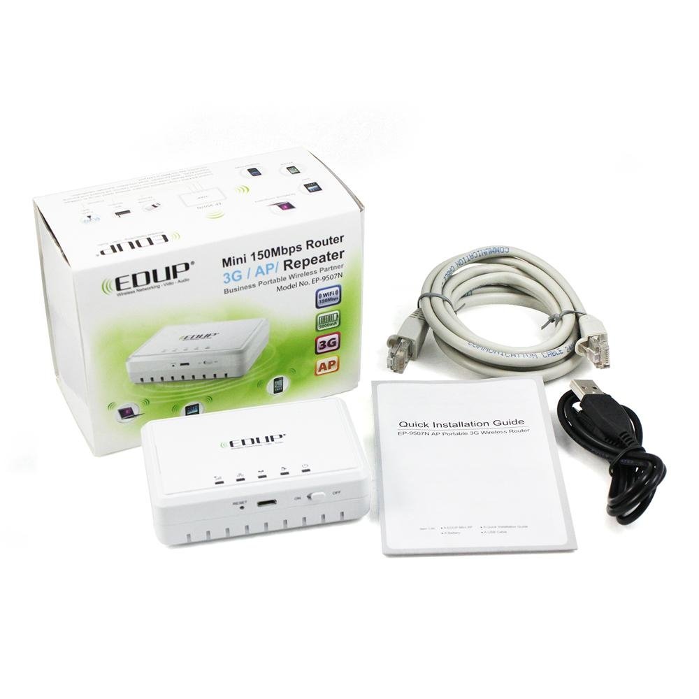 EDUP EP-9507N Mini Wifi 3G Router