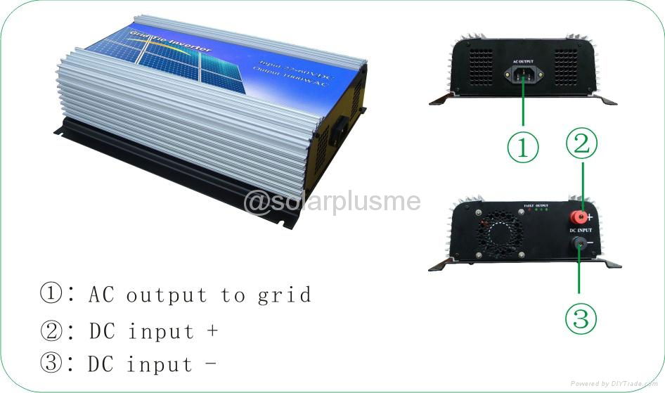 Solar for Home Systems 500W Grid Tie Solar Power Inverter with MPPT Function 2