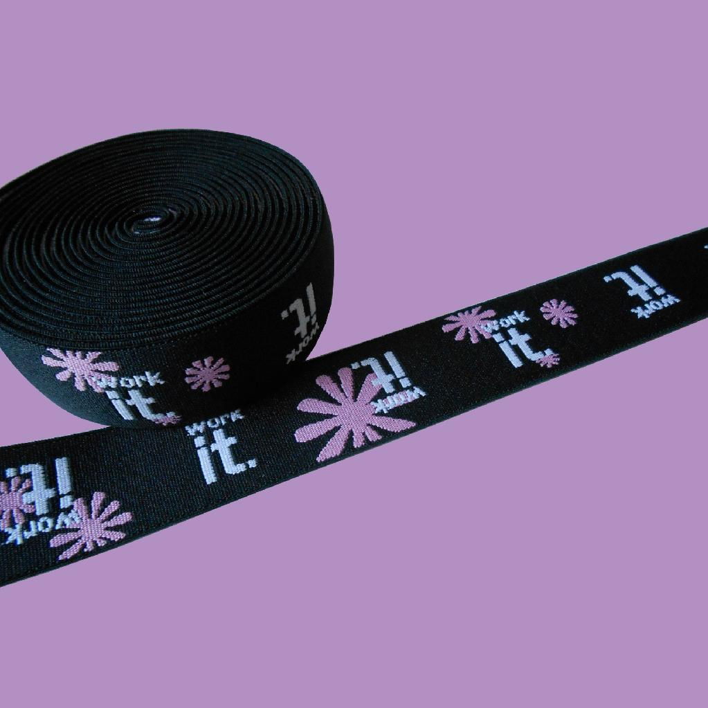 Poly Jacquard Elastic Band 