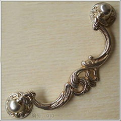 128MM Antique silver Europe style ambry handle antique drawer knob