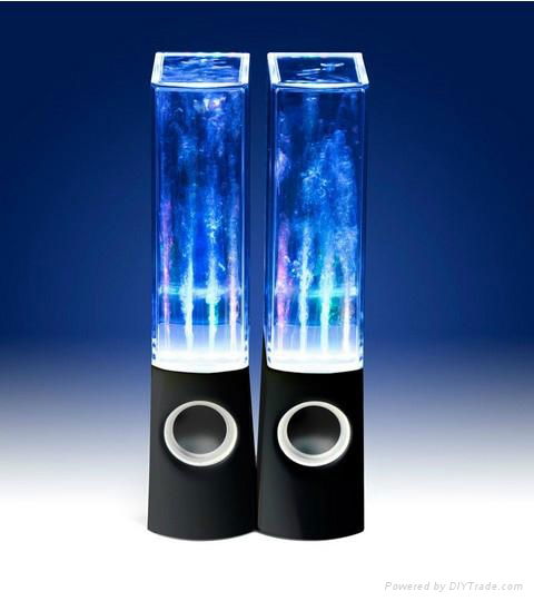 2013 New HOT SELLING water dance speaker with LED