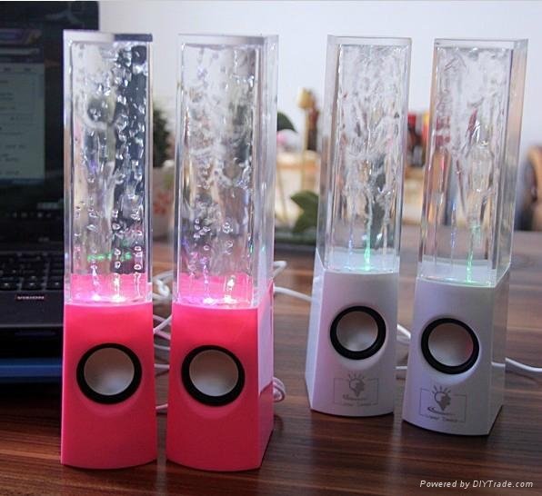 2013 New HOT SELLING water dance speaker with LED 2