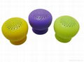 2013 hot selling mini Silicone suction bluetooth speaker