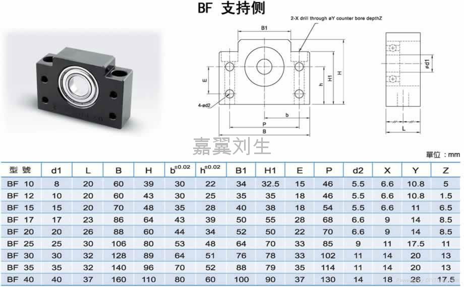 螺杆支撐座 2