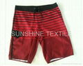 beach shorts with sublimation printing