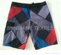 Fashion design sublimation beach shorts